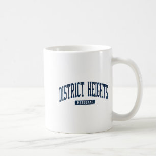 District Heights Maryland Md College University St Coffee Mug