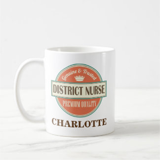 District Nurse Personalised Office Mug Gift