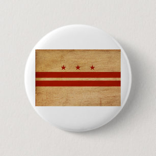District of Columbia Flag Buttons
