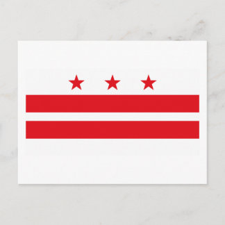 District of Columbia Flag Postcard