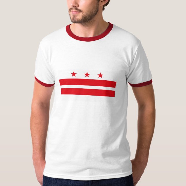 District of Columbia Flag T-shirt (Front)