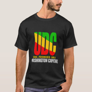 District Of Columbia Udc Souvenir Hbc Urban Design T-Shirt