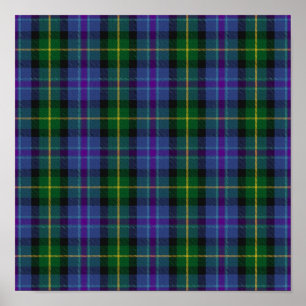 District Tartan - Ayrshire - Digital Download Poster