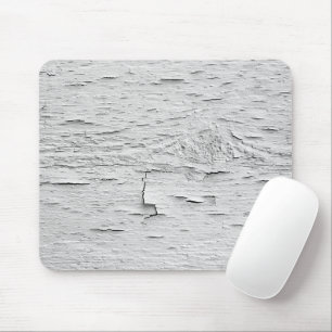 Distrssed Paint On Wood Texture Mouse Mat