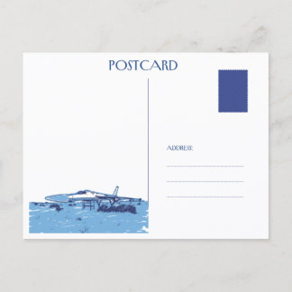 “Disturbance” Edward’s Air Forde Base Postcard