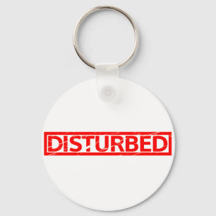 Disturbed Stamp Key Ring