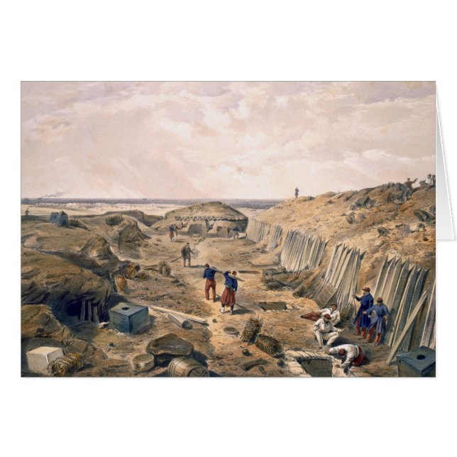 Ditch of the Bastion du Mat, plate from 'The Seat (Front Horizontal)