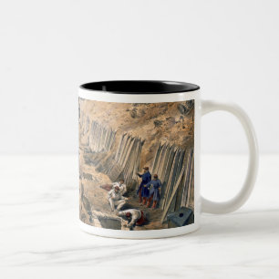 Ditch of the Bastion du Mat, plate from 'The Seat Two-Tone Coffee Mug