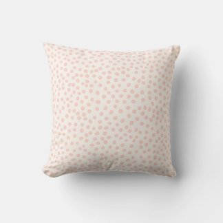 Ditsy Dots Throw Pillow