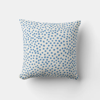 Ditsy Dots Throw Pillow