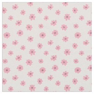 Ditsy Floral Dainty Tiny Girly Spring Summer Pink Fabric