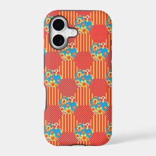 Ditsy Floral, Stripes, Polka Dots Patchwork