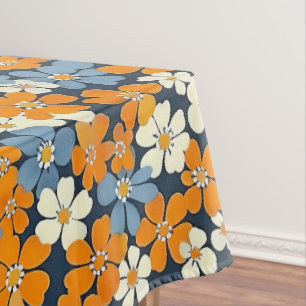 Ditsy Flowers Pattern Tablecloth