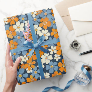 Ditsy Flowers Pattern  Wrapping Paper