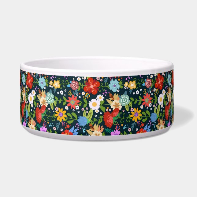 Ditsy seamless Flowers Pattern-13554 (Front)