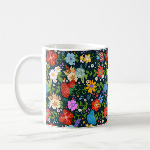 Ditsy seamless Flowers Pattern-13554 Coffee Mug