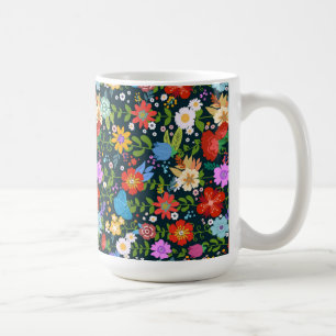 Ditsy seamless Flowers Pattern-13554 Coffee Mug