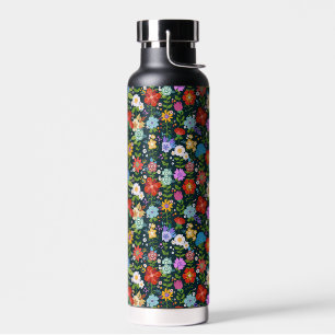 Ditsy seamless Flowers Pattern-13554 Water Bottle