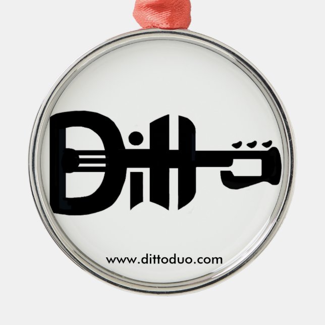 Ditto Acoustic Duo Ornament (Front)