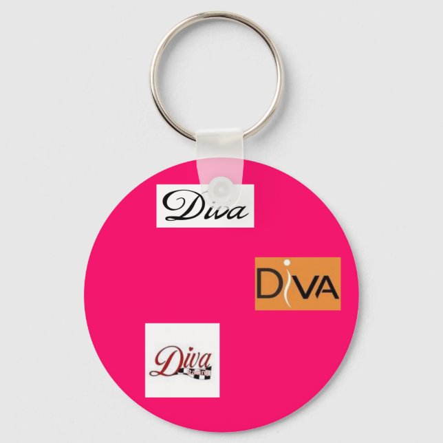 diva, asdfsadfdsafsafsafsf, imagesasdfsdfsad key ring (Front)
