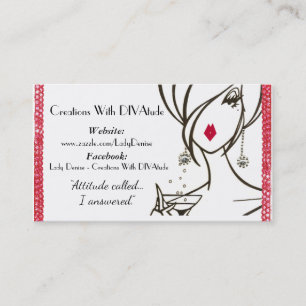“Diva Attitude” Business Card
