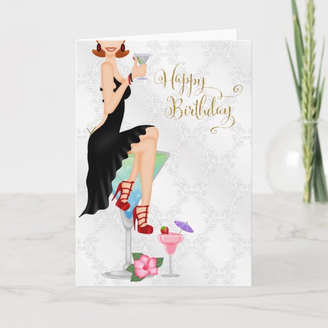 Diva Birthday Card (Front)