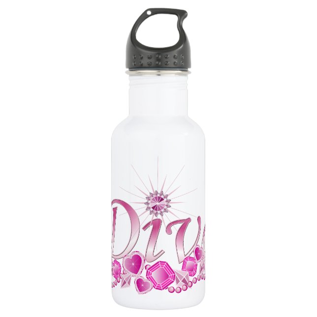 Diva Bling 532 Ml Water Bottle (Front)