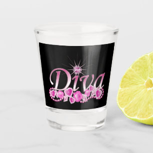 Diva Bling Shot Glass