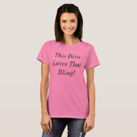 Diva Bling Sparkly Shiny Fabulous Jewellery Quote