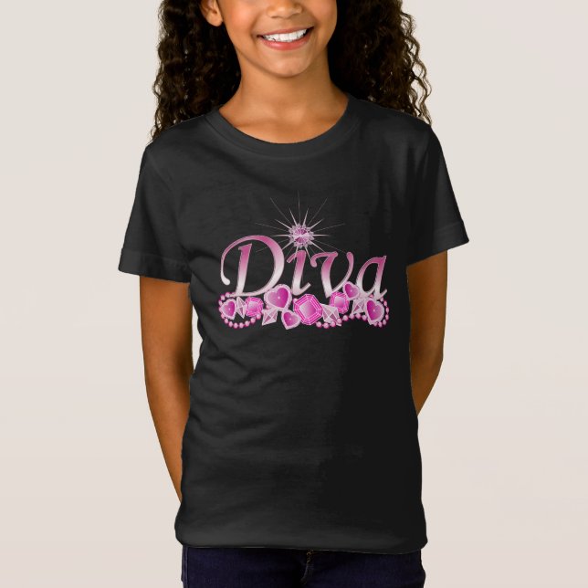 Diva Bling T-Shirt (Front)