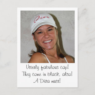 DIVA Caps at www.zazzle.com/LadyDenise   - Postcard