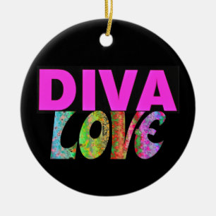 Diva Ceramic Tree Decoration