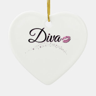Diva Ceramic Tree Decoration