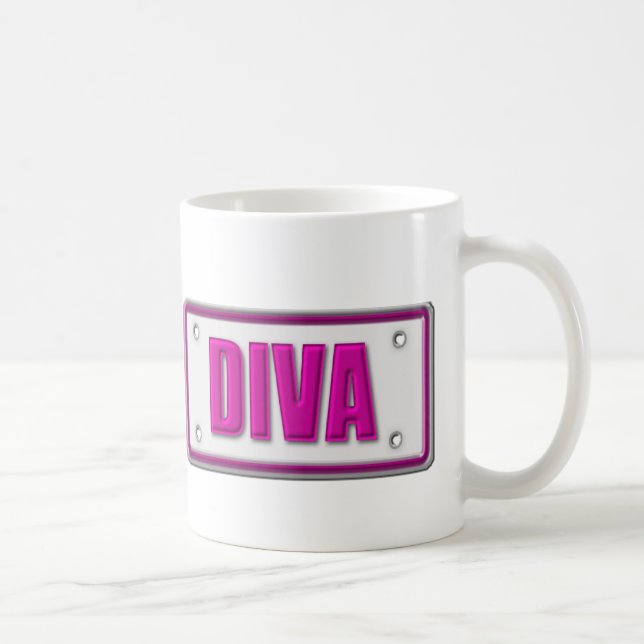 Diva Coffee Mug (Right)