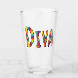 DIVA Colourful Fabulous Campy Glass