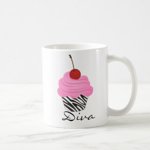 Diva Cupcake Coffee Mug