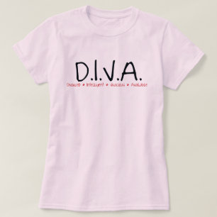 DIVA Divorced Female Definition T-Shirt