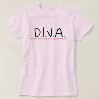 DIVA Divorced Female Definition T-Shirt
