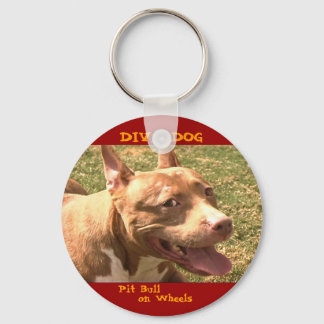 DIVA DOG Profile Keychain