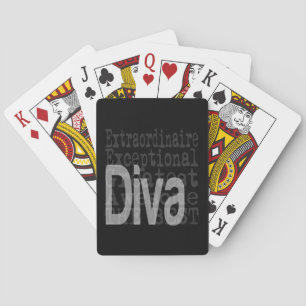 Diva Extraordinaire Playing Cards