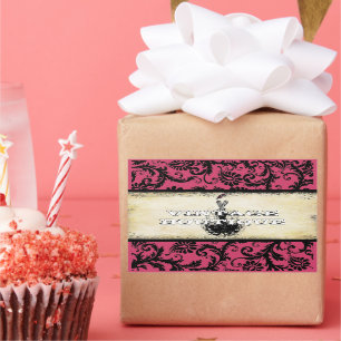 Diva Fashion Sticker Orange Retro Dots