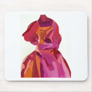 Diva Fashionista Autumn Reds Mouse Mat