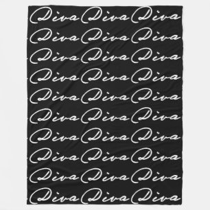 "DIVA" FLEECE BLANKET