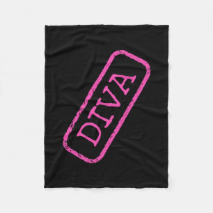 "DIVA" Fleece Blankets