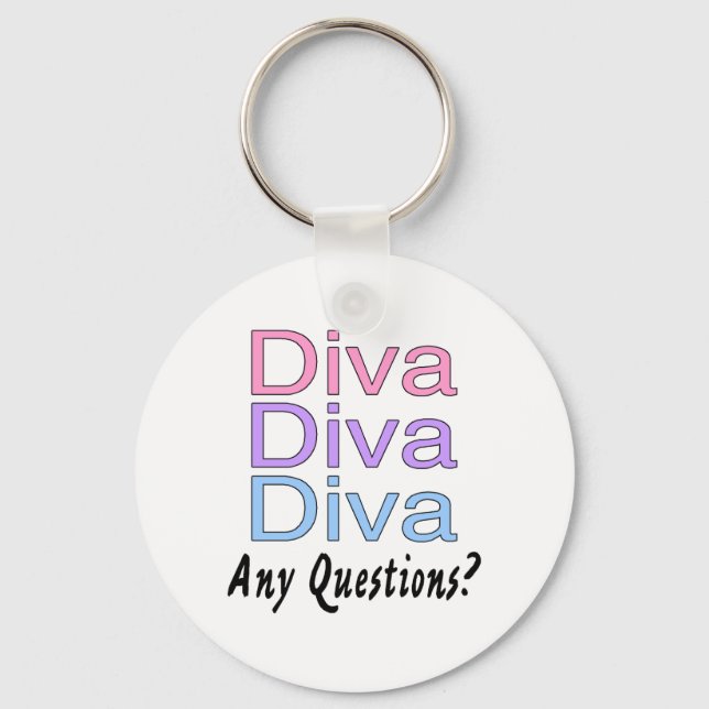Diva Key Ring (Front)