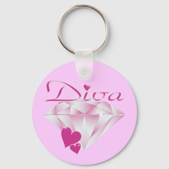 Diva Key Ring (Front)