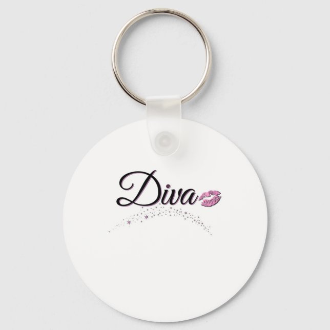 Diva Key Ring (Front)