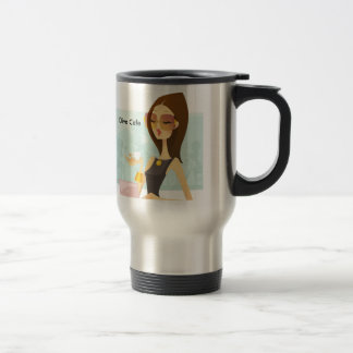 Diva LADY LOGO, Diva Cafe Travel Mug