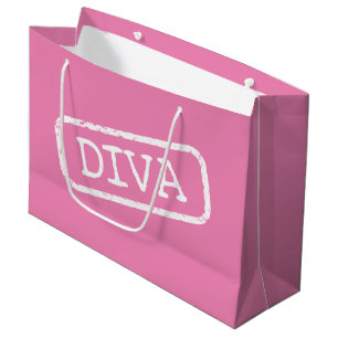 "DIVA" LARGE GIFT BAG