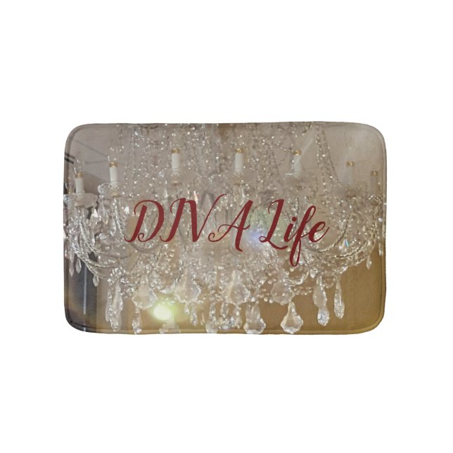 DIVA Life Sparkles Small Bath Mat (Front)